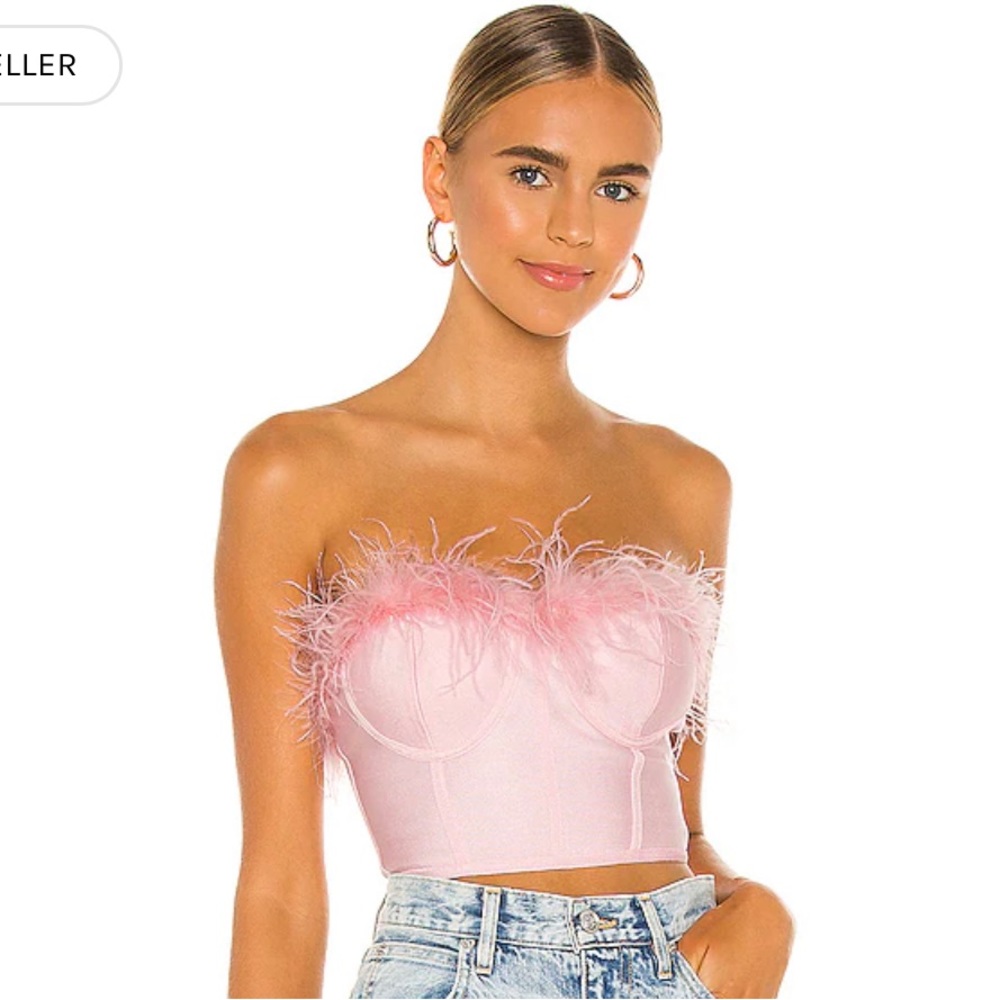 Revolve Pink Bustier